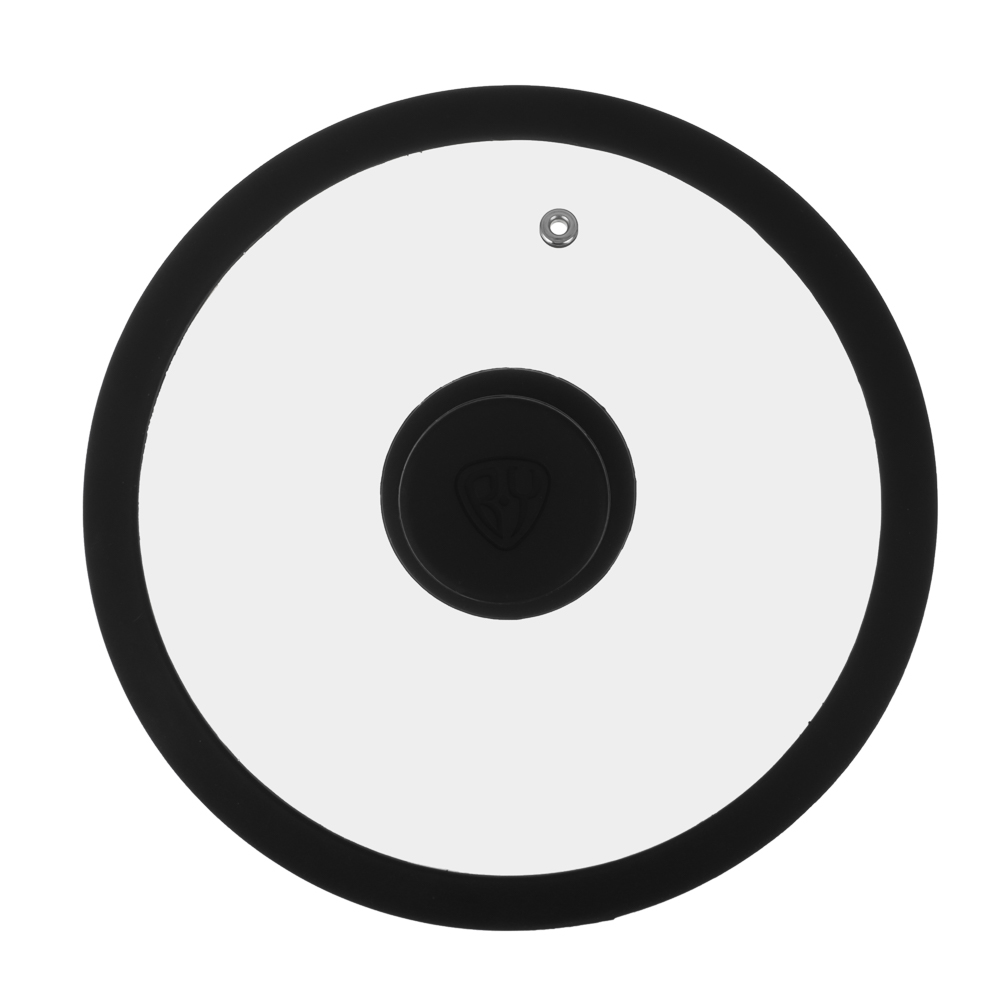 SATOSHI Крышка стекло/силикон с ручкой, 20см, арт.№ 848-066