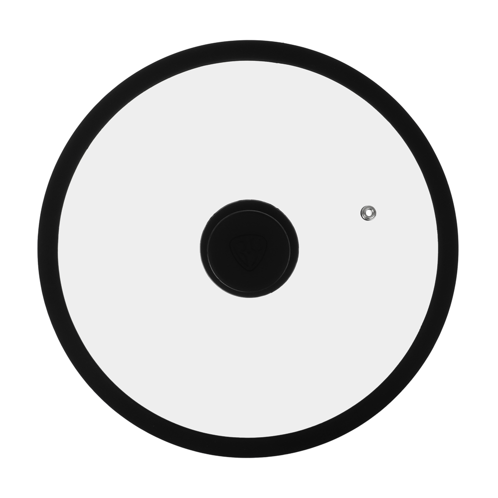 SATOSHI Крышка стекло/силикон с ручкой, 26см, арт.№ 848-068