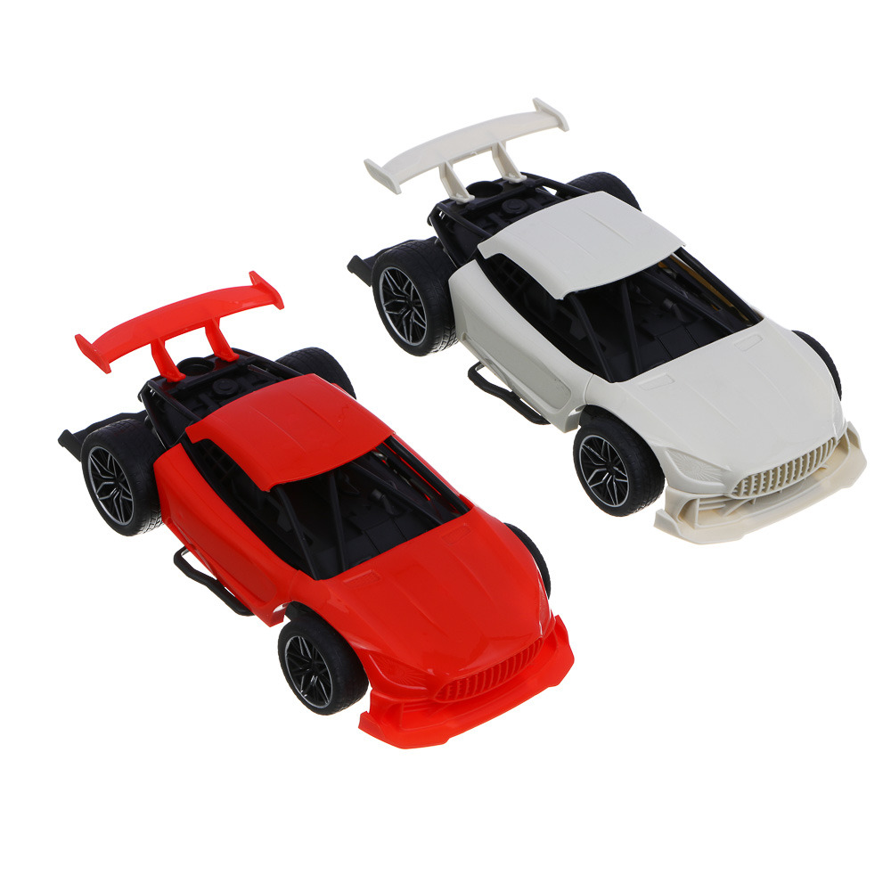 ИГРОЛЕНД Машина на радиоуправлении "Автогонка", 4-кан.пульт, 5АА, ABS, PP, TPA, 26х9,7х7,4см, 2диз, арт.№ 293-226