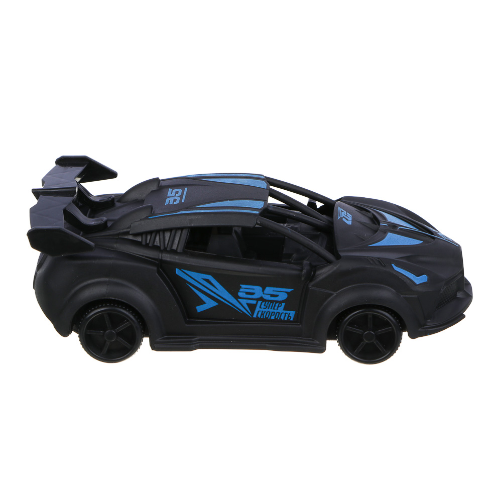 ИГРОЛЕНД Машина "Супергонка" на радиоуправлении, 2-канальный пульт, PP, 4хАА, 7,3x4x18,3 см, 4 диз, арт.№ 293-228