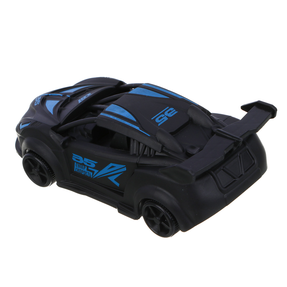 ИГРОЛЕНД Машина "Супергонка" на радиоуправлении, 2-канальный пульт, PP, 4хАА, 7,3x4x18,3 см, 4 диз, арт.№ 293-228