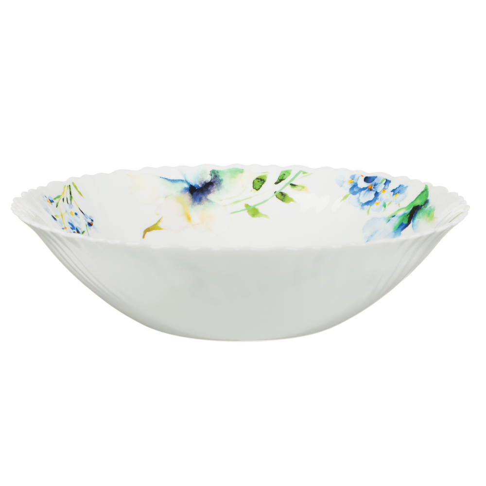 MILLIMI Шабер Салатник, опаловое стекло, 24см, арт.№ 818-868