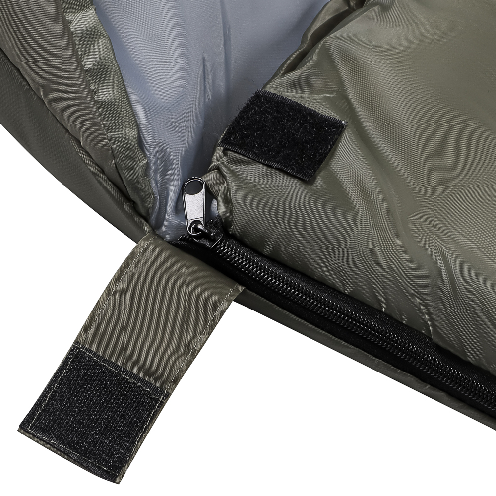 Спальник с капюшоном Экстрим тм РУССО ТУРИСТО, 210х75см, полиэстер 170T, 1300гр., 350г/м2, -10С, арт.№ 122-048