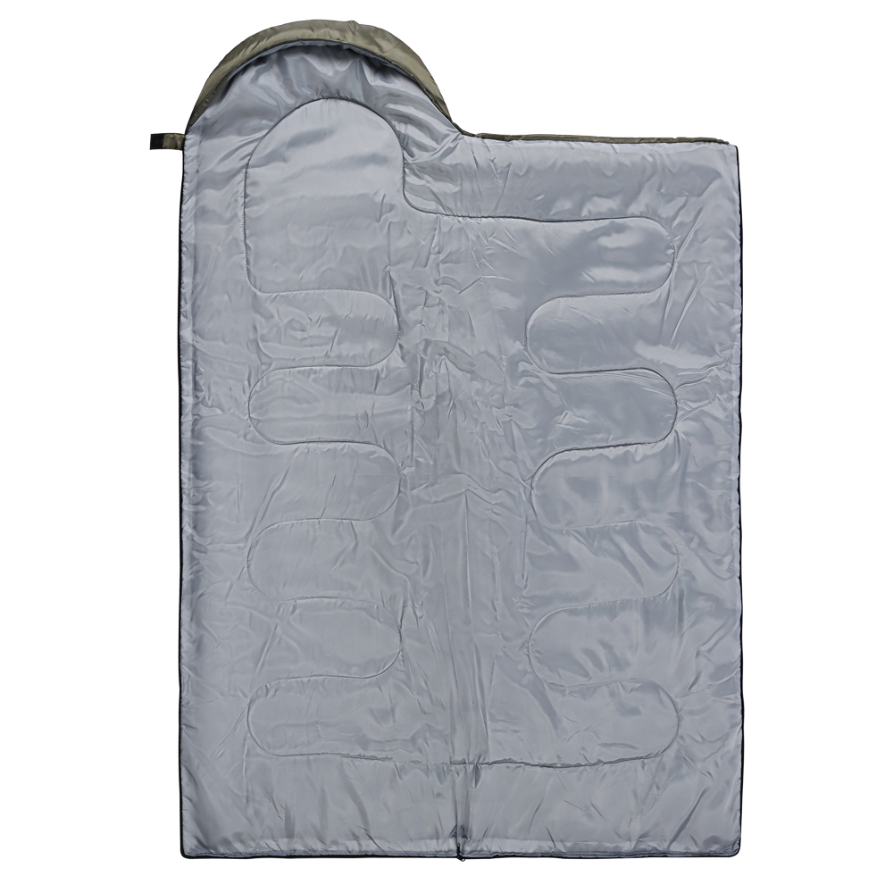 Спальник с капюшоном Экстрим тм РУССО ТУРИСТО, 210х75см, полиэстер 170T, 1300гр., 350г/м2, -10С, арт.№ 122-048