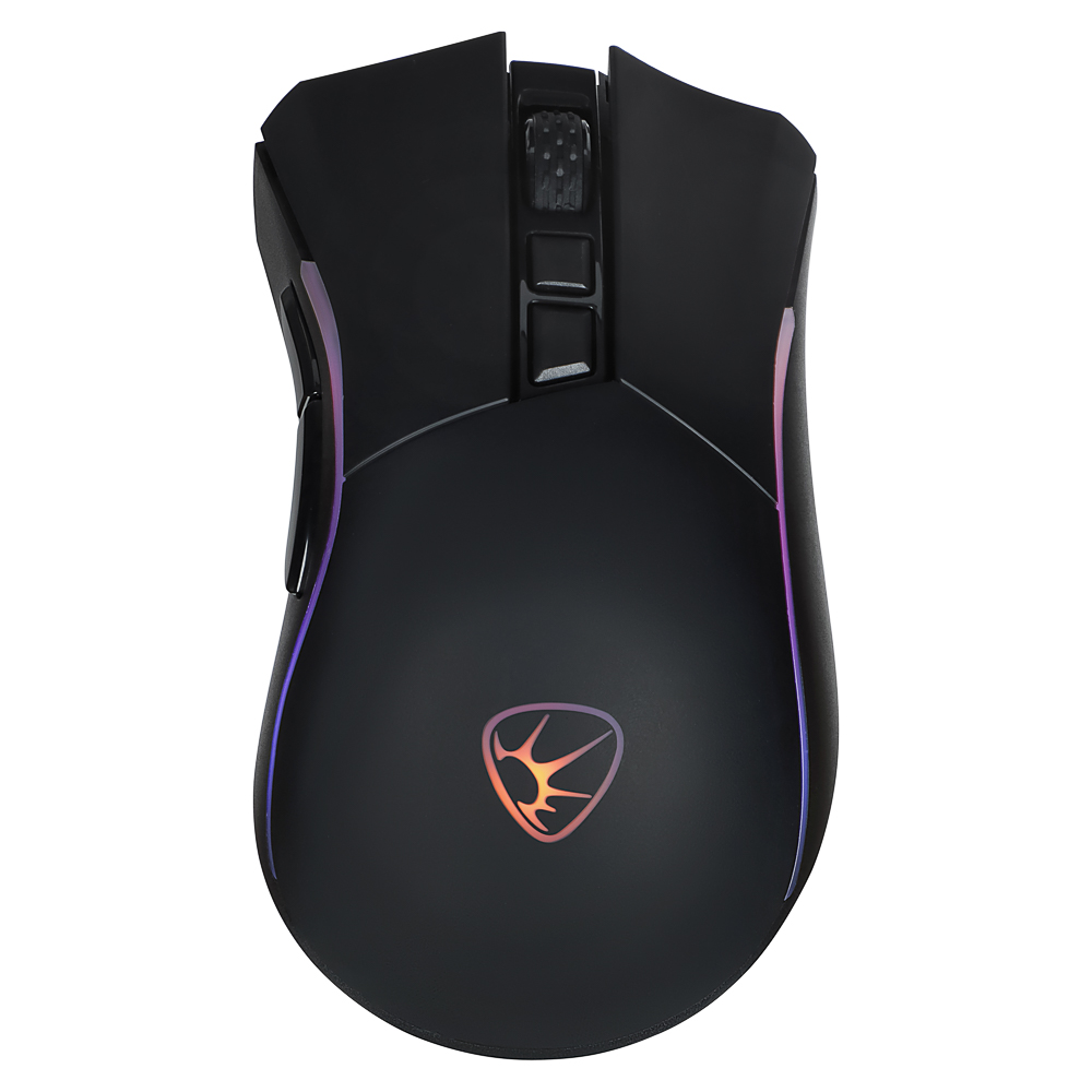 BY Игровая мышь беспроводная Rocket 2.4 ГГц, 10000dpi,7D,PMW3325,RGB,220см, арт.№ 405-063