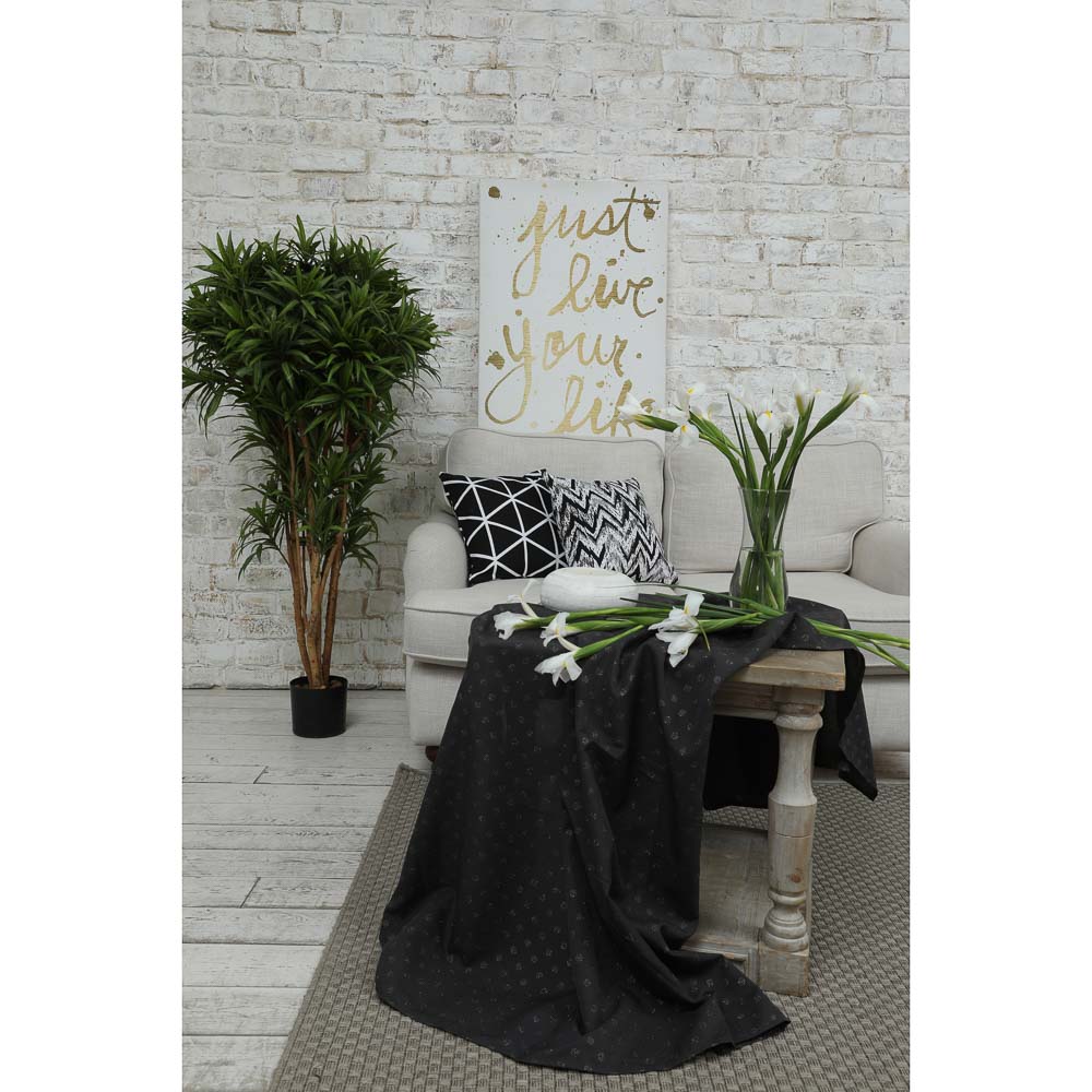 PROVANCE Жемчуг Скатерть текстильная со стразами, 140х230см, 100% ПЭ, 2 цвета, арт.№ 488-018