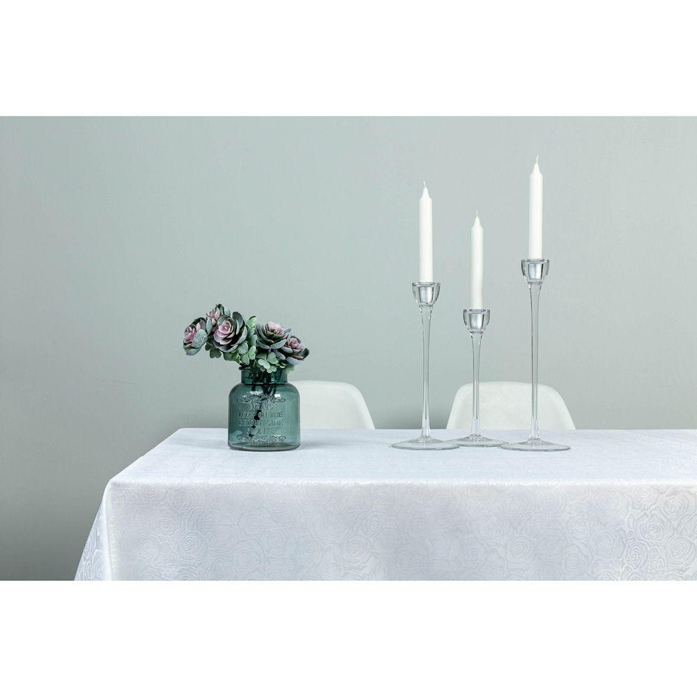 PROVANCE Праздничная Скатерть текстильная с водоотталкивающей пропиткой, 140х230см, 100% ПЭ, 3 диз., арт.№ 488-016