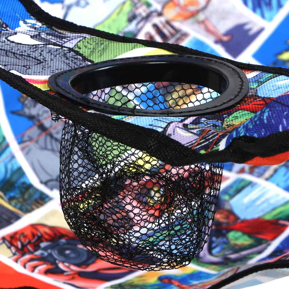 РЫЖИЙ Кресло складное, туристическое с подлокотниками, до 90кг, 53х53х89,5см, 600D оксфорд, сталь, арт.№ 121-091