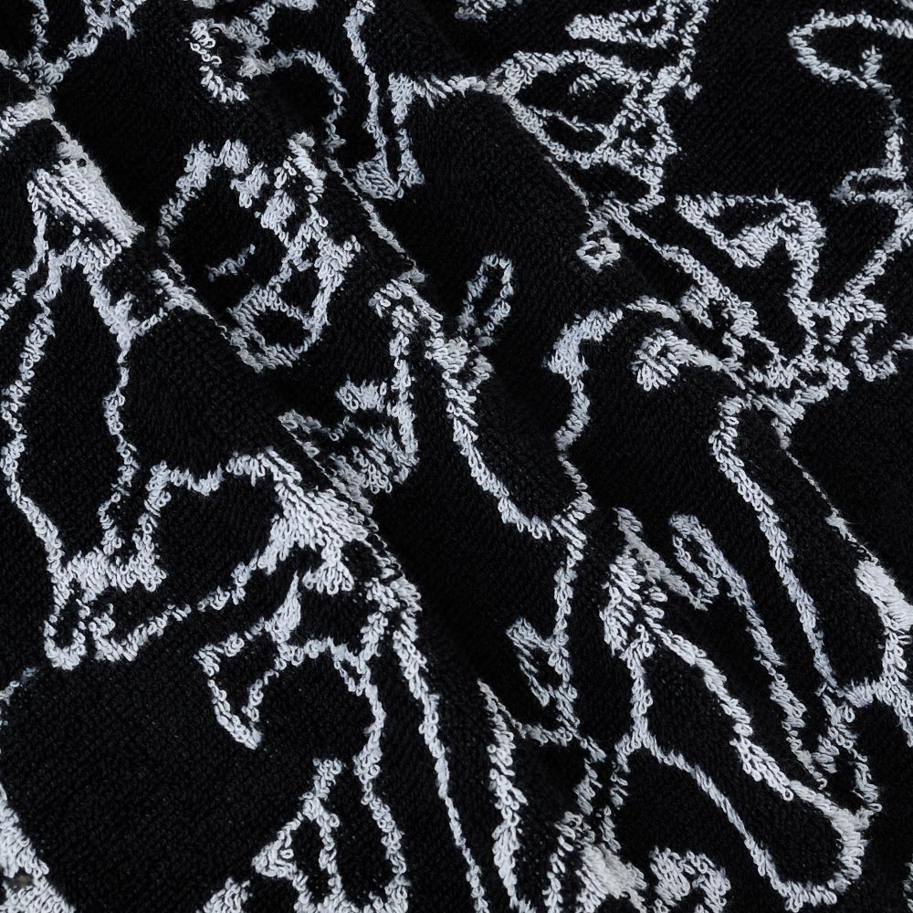 BY Русские Супергерои Полотенце махровое, 100% хлопок, 50х90см, 450гр/м, черно-белый, арт.№ 484-168