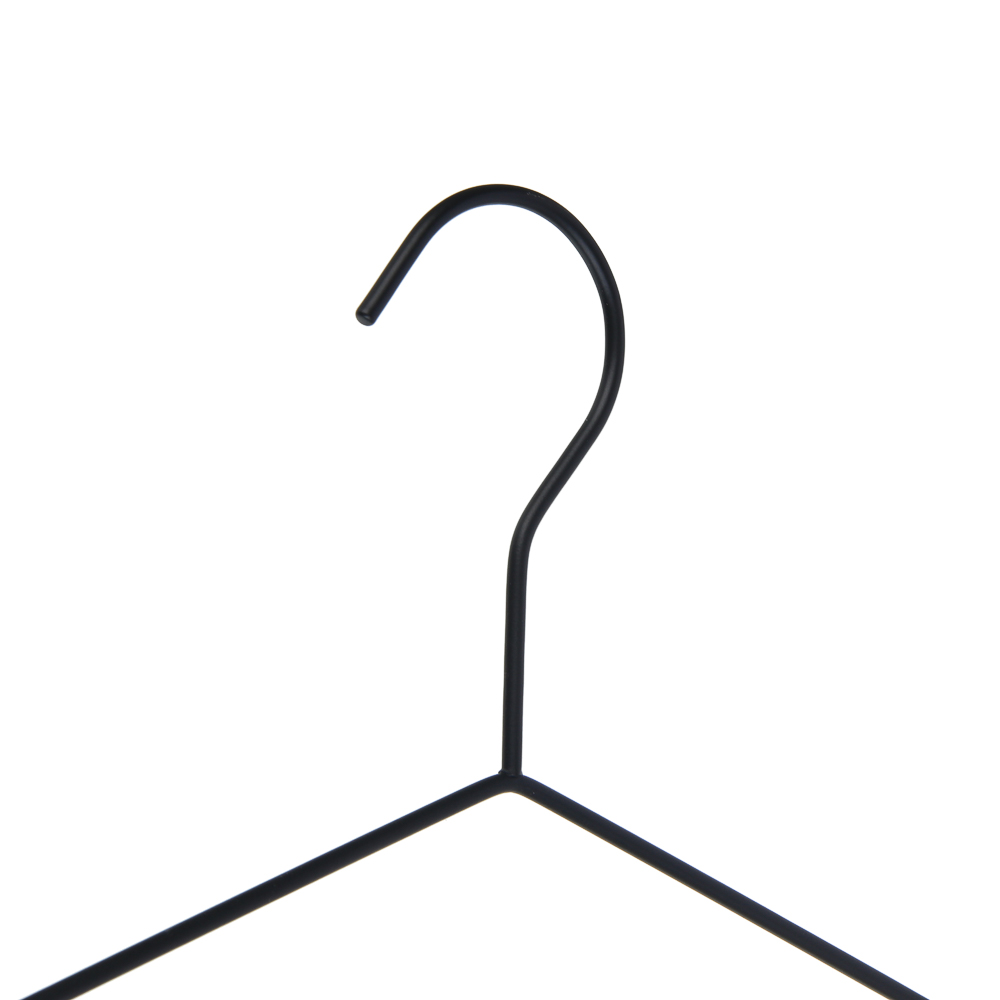 Вешалка для одежды тм VETTA, 41х19,5х0,3 см, металл, дерево, цвет черный, арт.№ 456-147