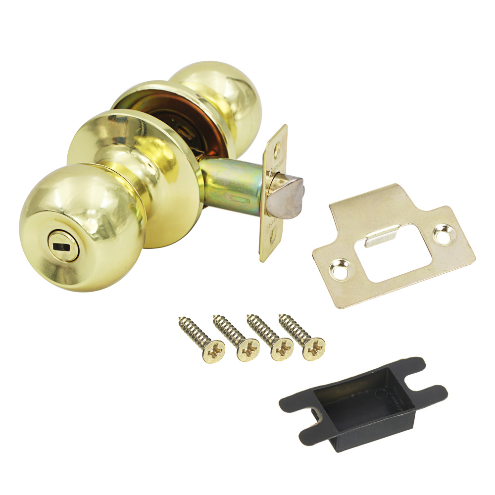 Ручка-кноб "ЗОЛОТО", с фиксатором, арт.№ 673-048