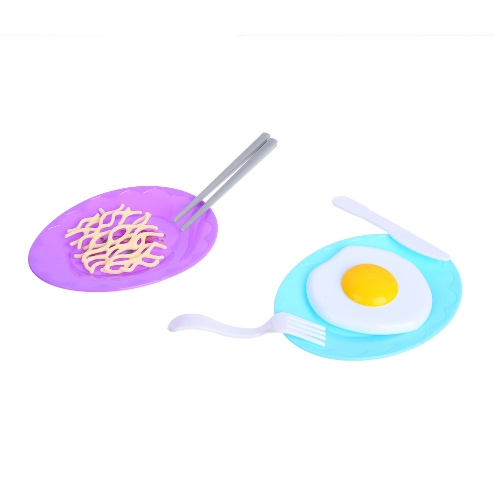 ИГРОЛЕНД Набор игровой, посудка с продуктами, PP, картон, 19х7х31 см, арт.№ 294-204