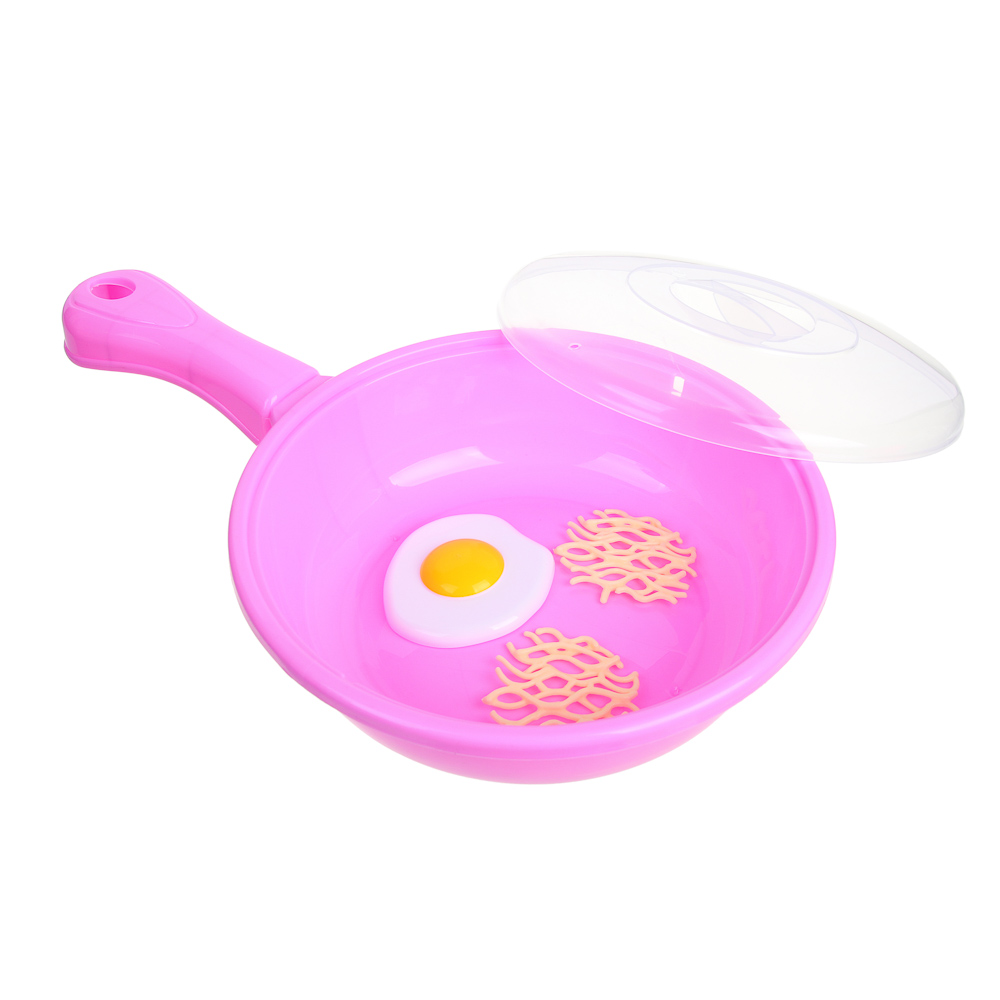 ИГРОЛЕНД Набор игровой, посудка с продуктами, PP, картон, 19х7х31 см, арт.№ 294-204