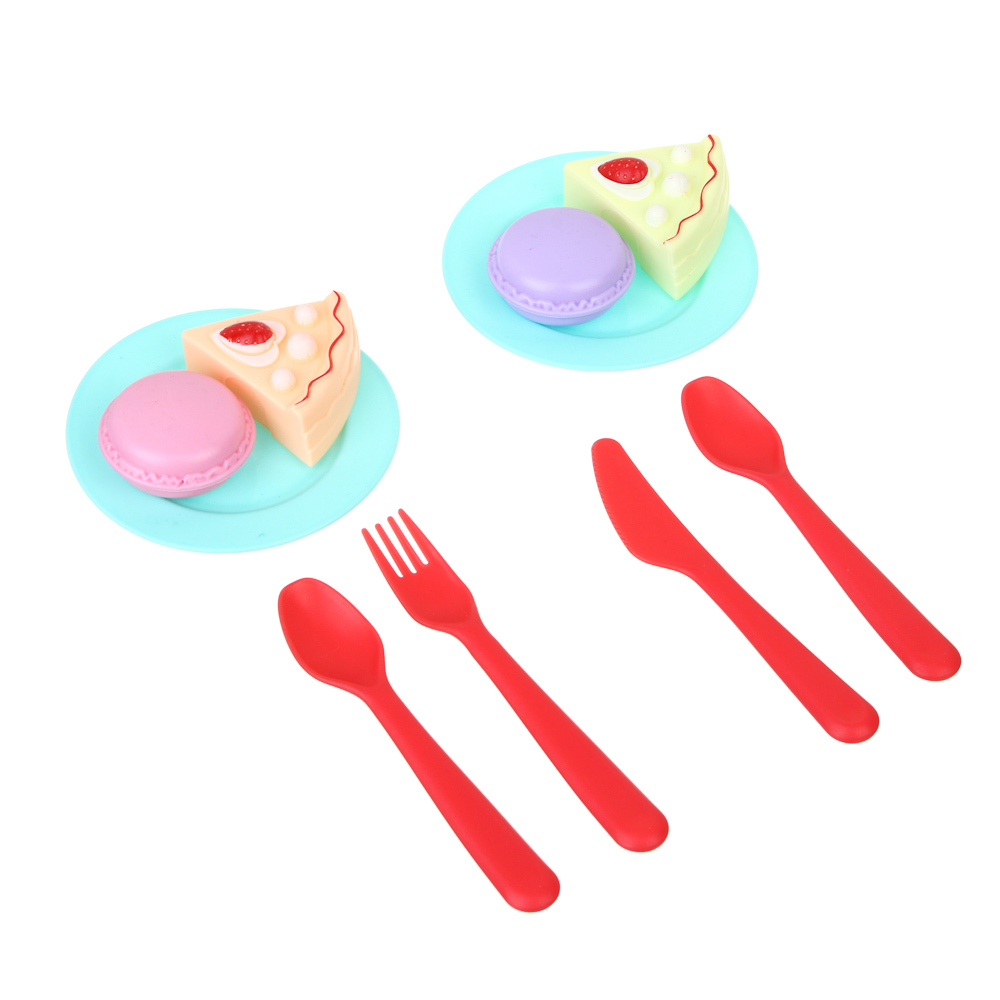 BY Набор игровой, посудка "Чаепитие c Русскими Супергероями", 14 пр., PP, 18х12х14 см, арт.№ 294-205