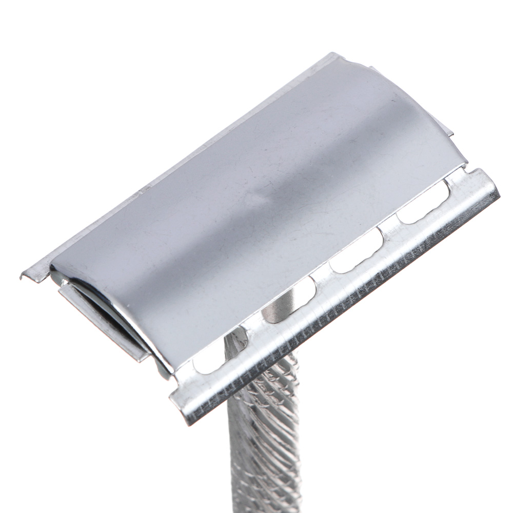 Станок для бритья Т-образный тм ЮНИLOOK, лезвие 1 шт, цинковый сплав, нерж.сталь, арт.№ 346-019