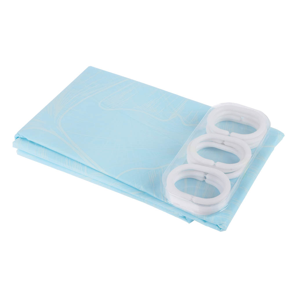 Шторка для ванной тм VETTA Марсельеза, ПЕВА 22 г/м2, 180x180см, 4 дизайна, арт.№ 461-042