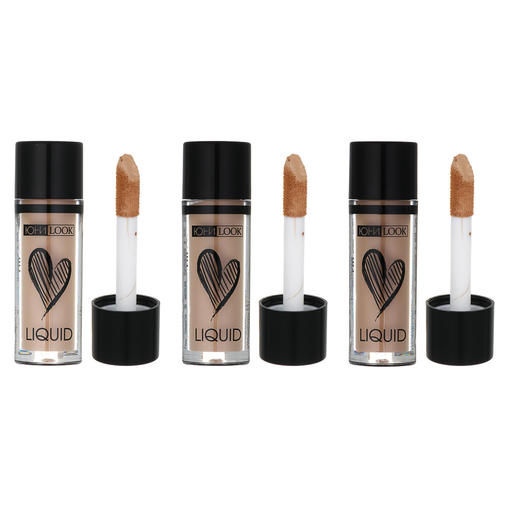 ЮНИLOOK Корректор с комфортным широким аппликатором, 5,3 гр, 3 тона, арт.№ 330-567