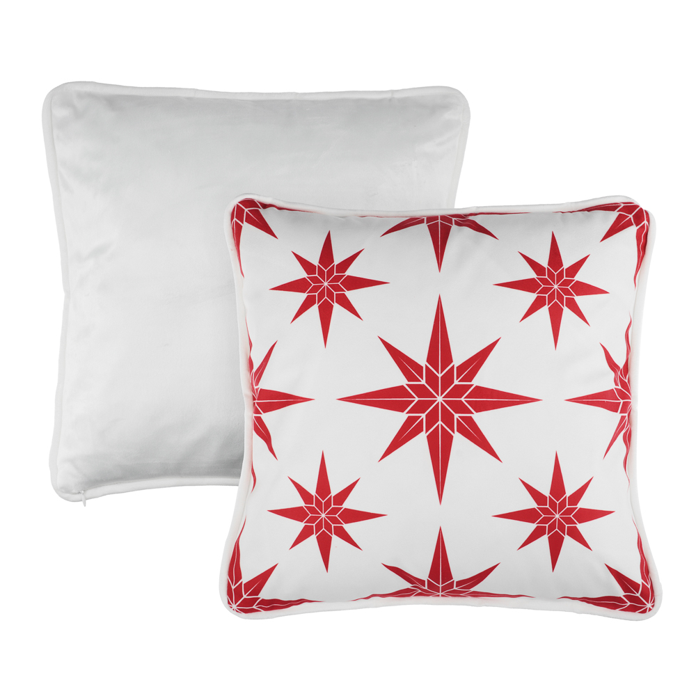 PROVANCE Щелкунчик Чехол для подушки велюр, 40х40см, 100% полиэстер, арт.№ 492-265