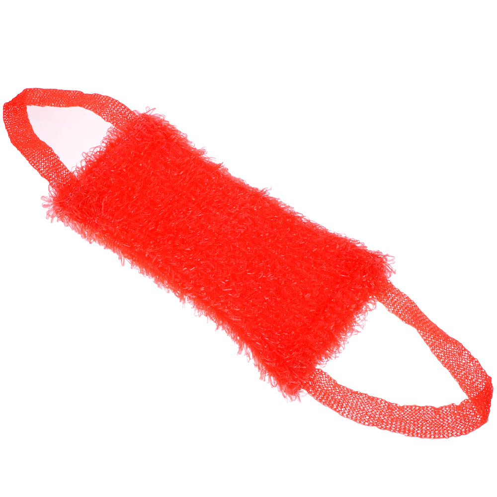 Мочалка банная с ручками массажная Люкс, ПП нить, 30x13x5см, арт.№ 361-066