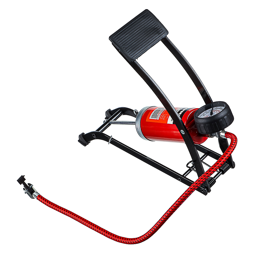 ЕРМАК Насос ножной, манометр, 55x120мм, Стандарт, арт.№ 713-089