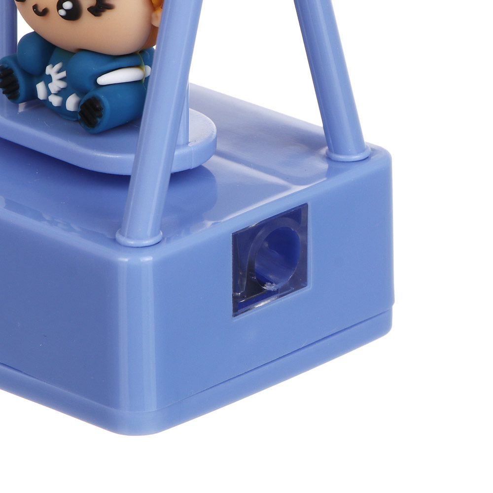 Точилка-качели с фигуркой-топпером BY Русские Супергерои "Яркий День" пластик, металл, 4 диз., арт.№ 801-122