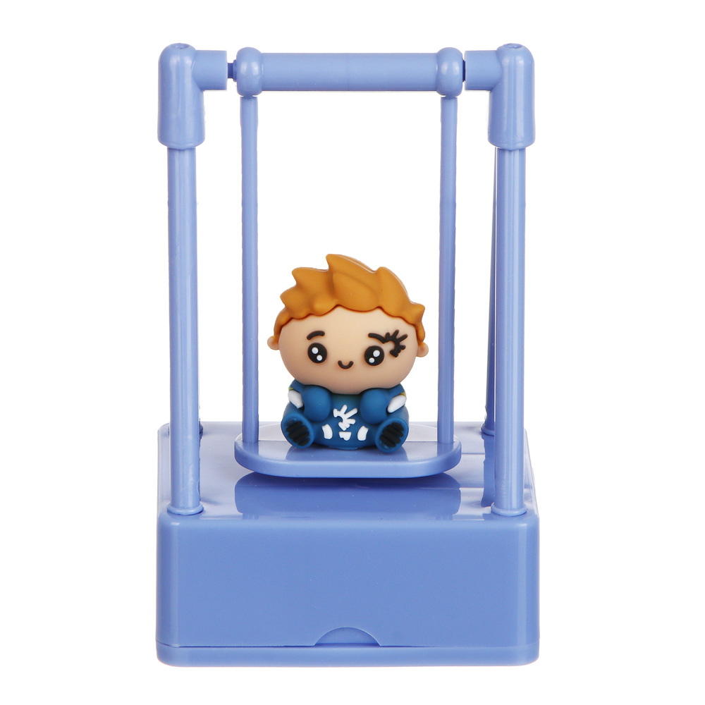 Точилка-качели с фигуркой-топпером BY Русские Супергерои "Яркий День" пластик, металл, 4 диз., арт.№ 801-122