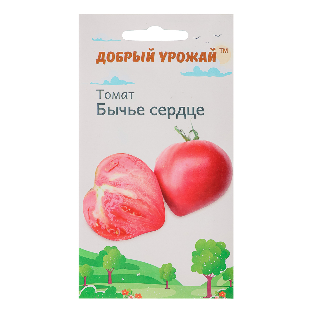 Семена Томат Бычье сердце "Добрый урожай", 0,1гр, арт.№ 179-552