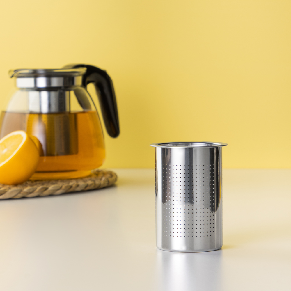 VETTA Чайник заварочный 1100мл, ситечко из нерж.стали, стекло, полипропилен, арт.№ 850-972