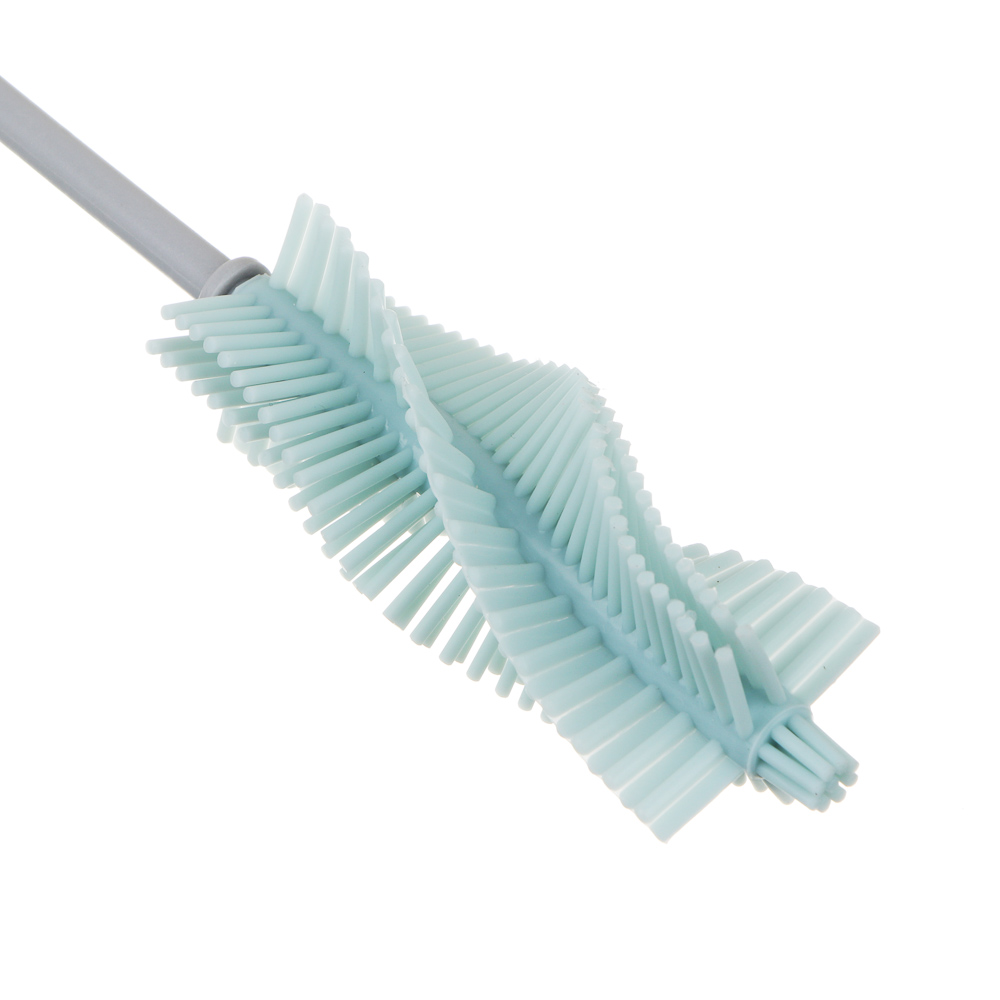 VETTA Ёрш для мытья посуды, полипропилен, силикон, 31,5х4 см, 3 цвета, арт.№ 441-263