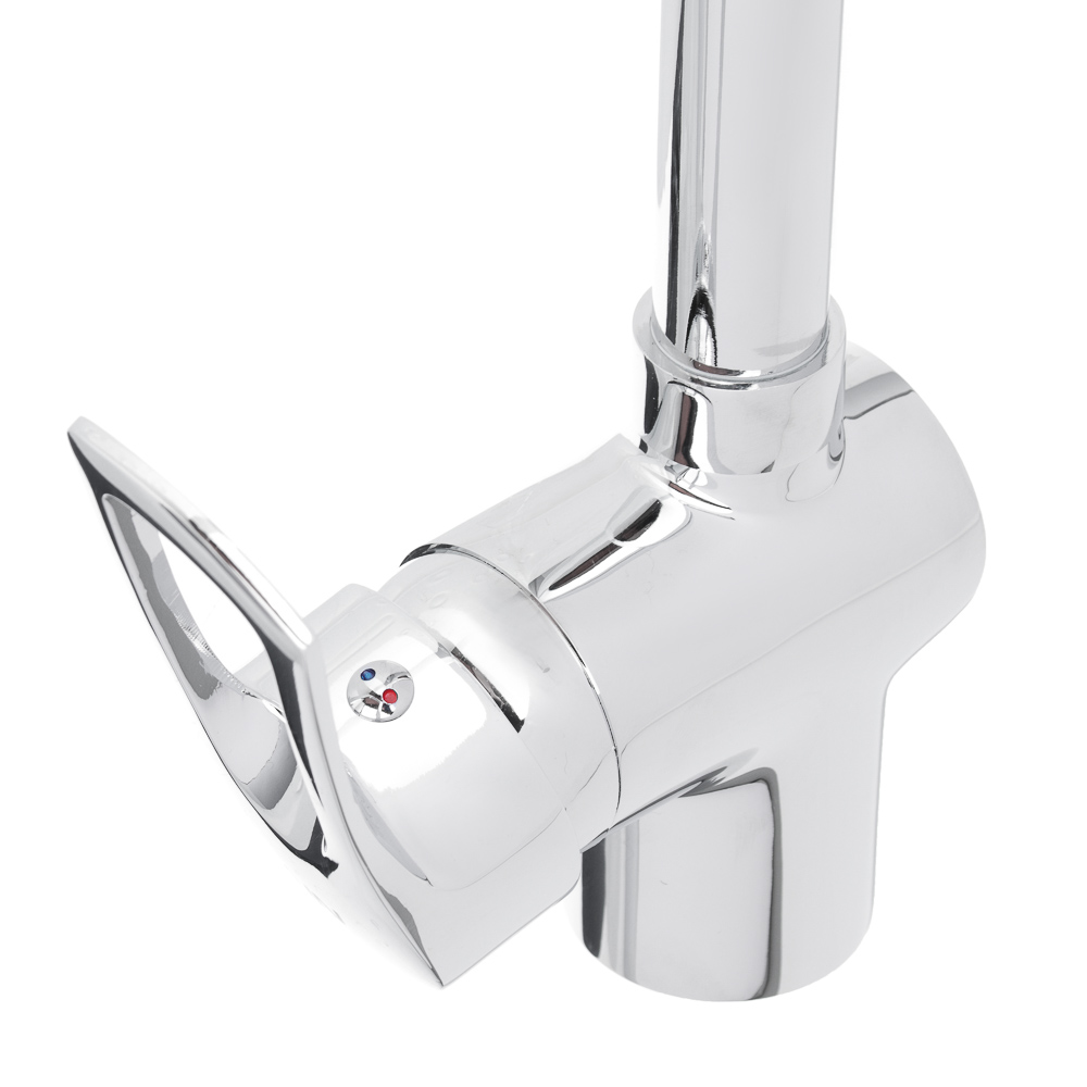 RAIN Смеситель для кухни Атриа, высокий излив, картридж 40мм, латунь, хром, арт.№ 561-280