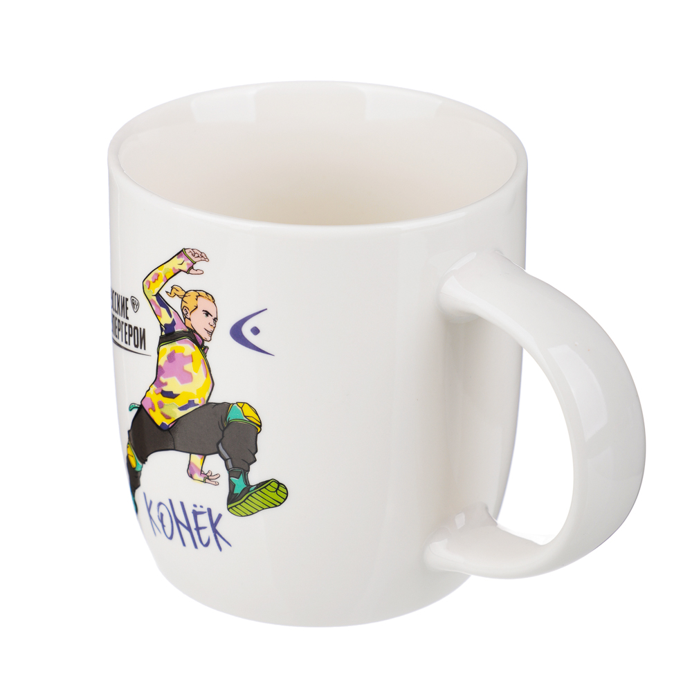 BY Русские Супергерои Конёк Кружка 360мл, фарфор, подар. упаковка, арт.№ 806-581