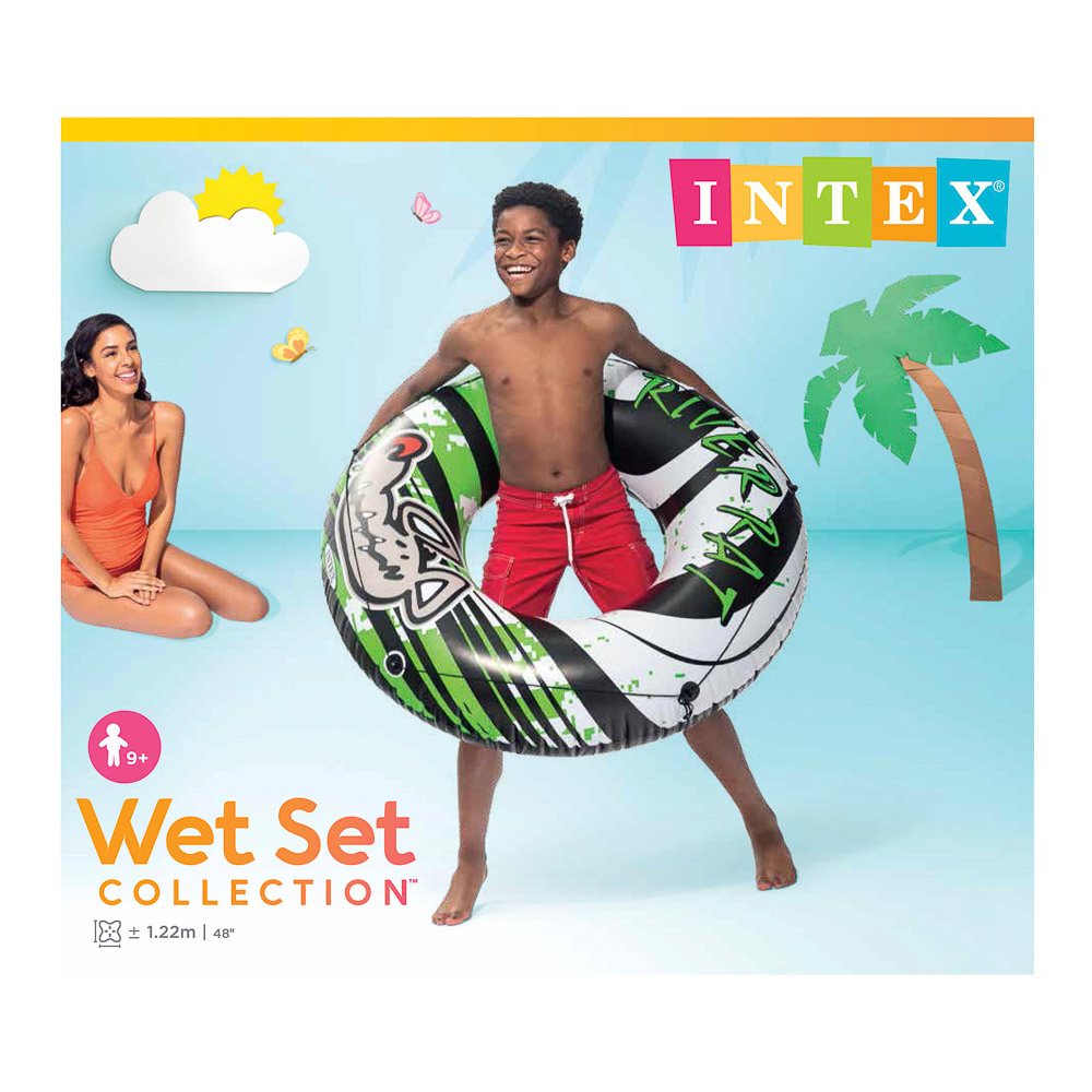 INTEX Круг для плавания, возраст 9+, 122см, 68209NP, арт.№ 055-007
