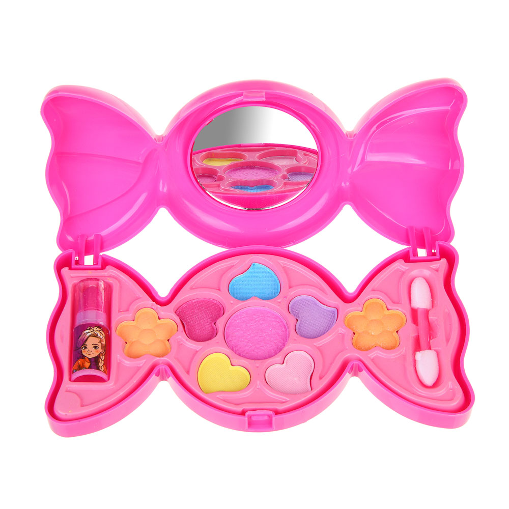 BY Русские Супергерои Набор детской косметики: тени, помада, аппликатор, зеркало, #70634S, арт.№ 330-554