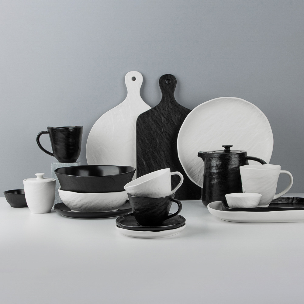 BY STAS MIKHAILOV Слейт Блюдо овальное, 30х18х2,5см, фарфор, арт.№ 816-402