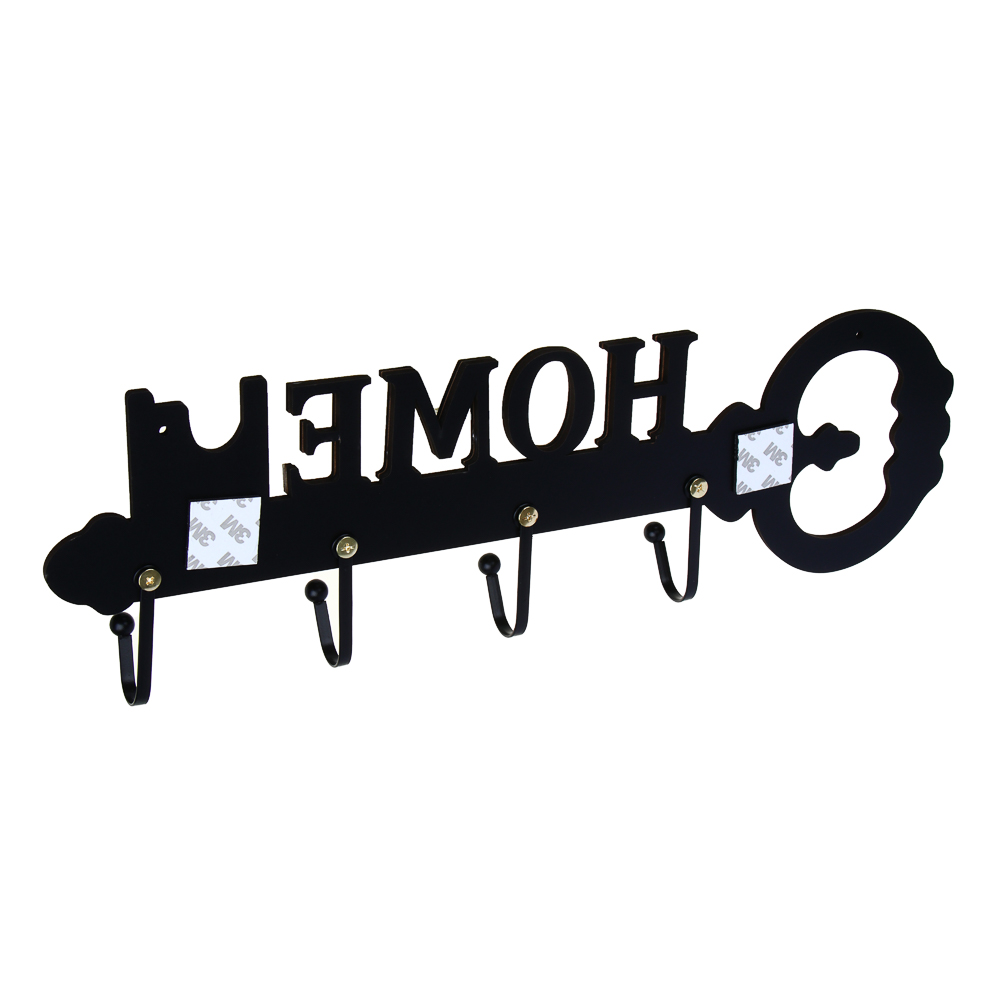 Ключница Home, 45x14x0,7 см, МДФ+металл, арт.№ 510-199