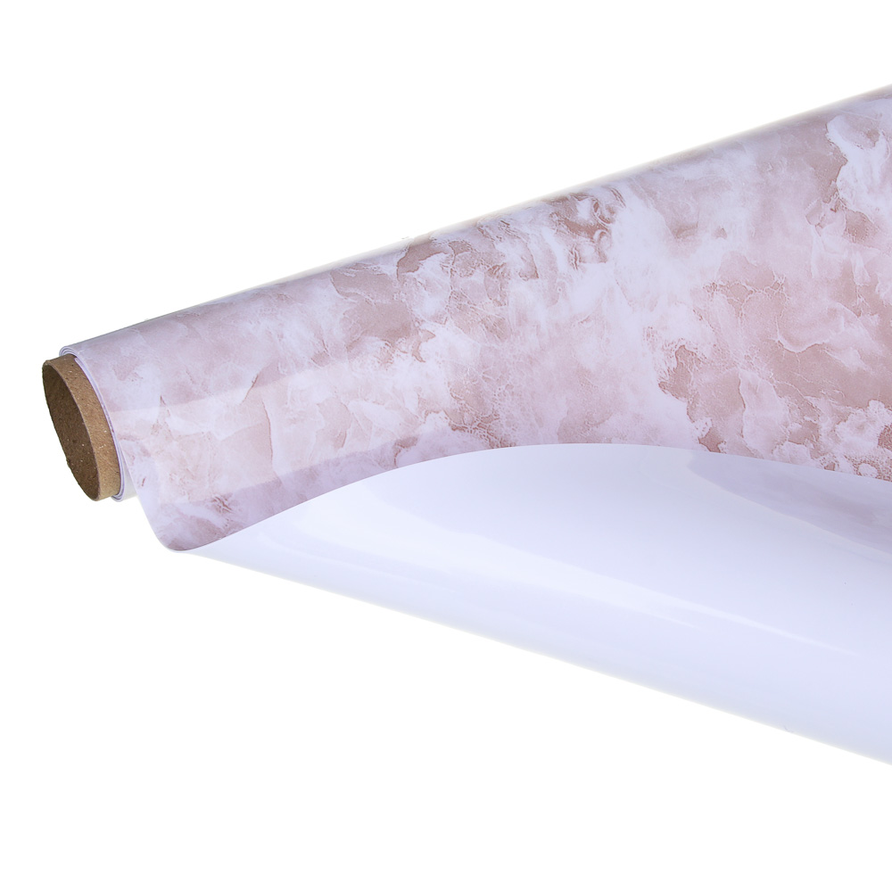 VETTA Гибкое стекло, ПВХ, мрамор, какао, 60x80x0,08см, арт.№ 416-277