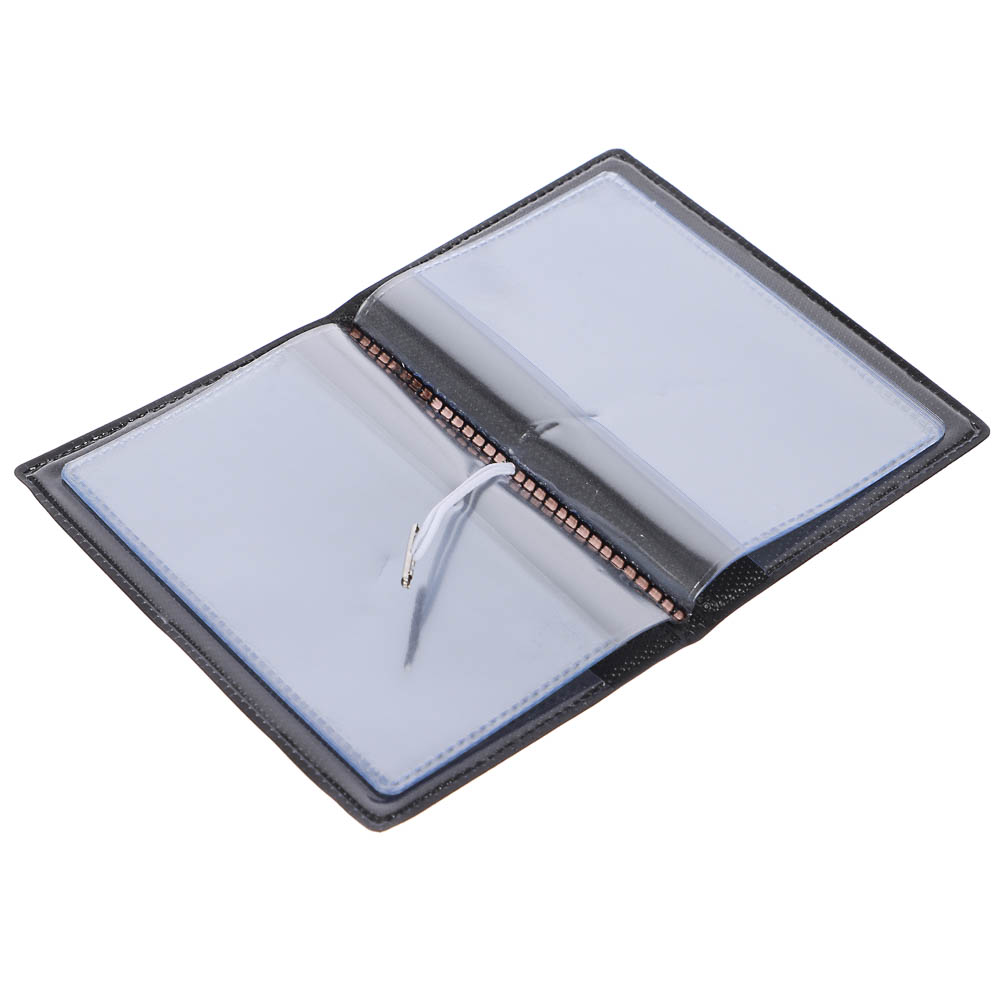 Визитница-картхолдер тм ЮL на 10 карт с удерживающей резинкой, ПВХ, 10,4х7см, 6 дизайнов, арт.№ 334-022