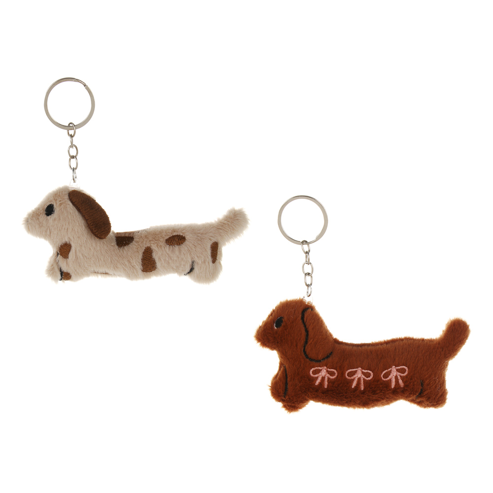 Брелок "Минисо Стайл", 12-13х6см, плюш, 2 дизайна, арт.№ 095-053