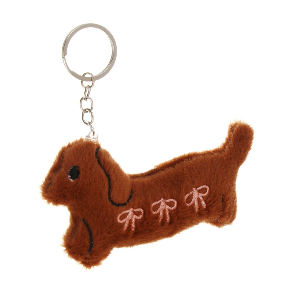 Брелок "Минисо Стайл", 12-13х6см, плюш, 2 дизайна, арт.№ 095-053