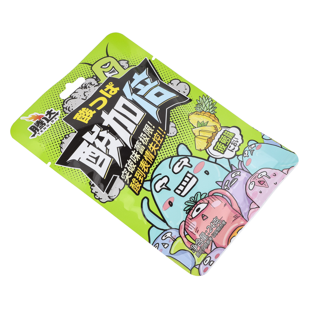 Конфеты супер кислые ананас Монстрики 24 гр, арт.№ 347-459