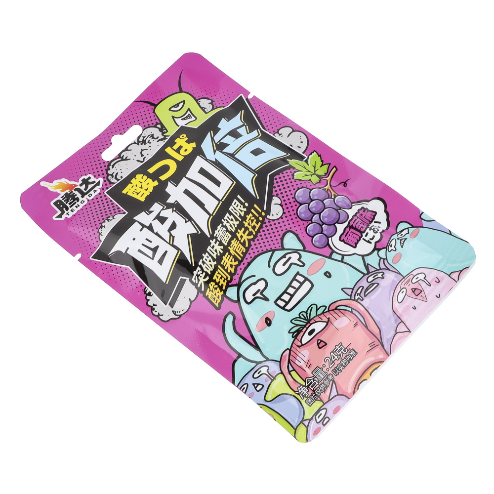 Конфеты супер кислые виноград Монстрики 24 гр, арт.№ 347-460