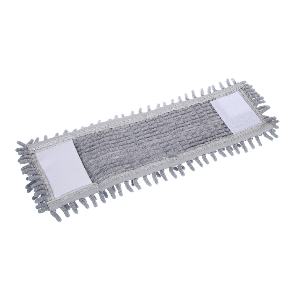 Сменная насадка для швабры тм VETTA, внеш. р-р 42х14см, вн. р-р 39х10см, микрофибра 95г, арт.№ 444-363