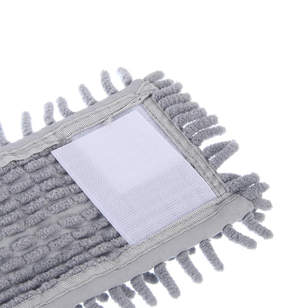 Сменная насадка для швабры тм VETTA, внеш. р-р 42х14см, вн. р-р 39х10см, микрофибра 95г, арт.№ 444-363