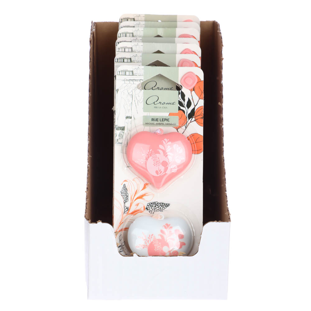 Ароматизатор для дома "Сердце", аромат Мускус, арт.№ 425-228