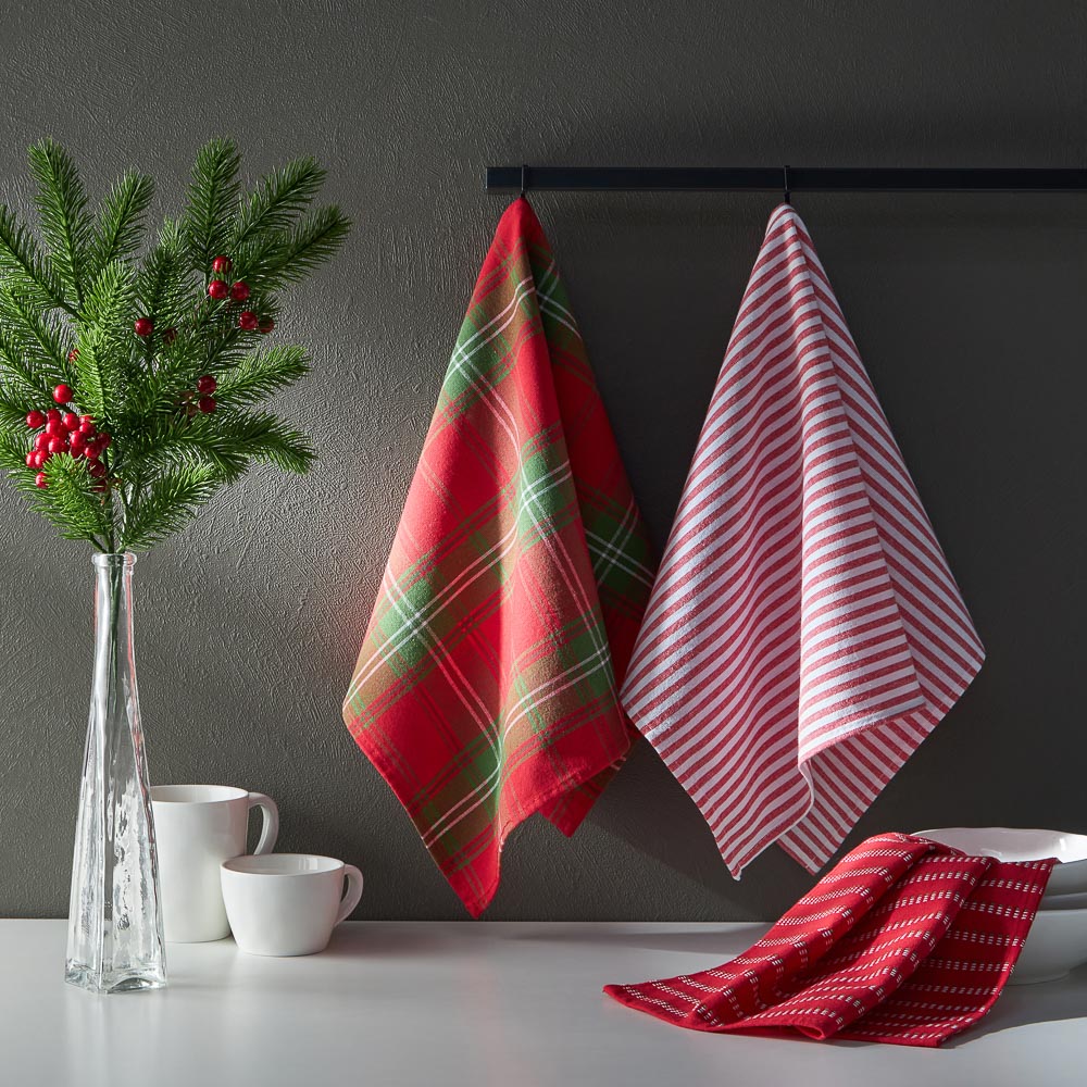 PROVANCE Винтер Полотенце кухонное в наборе 3шт., 100% хлопок, 38х64см, арт.№ 492-175