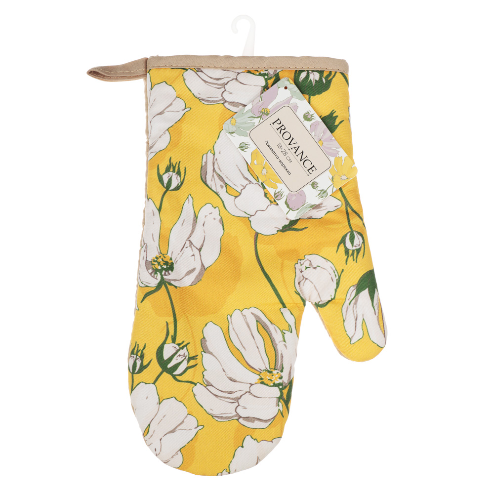 PROVANCE Дейзи Прихватка-варежка, 100% хлопок, 18х28см, 3 дизайна, арт.№ 488-150