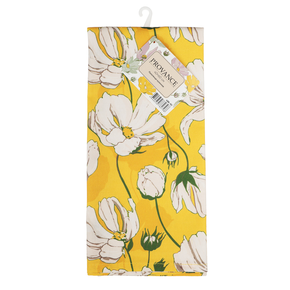 PROVANCE Дейзи Полотенце кухонное, 100% хлопок, 40х60см, 3 дизайна, арт.№ 488-151