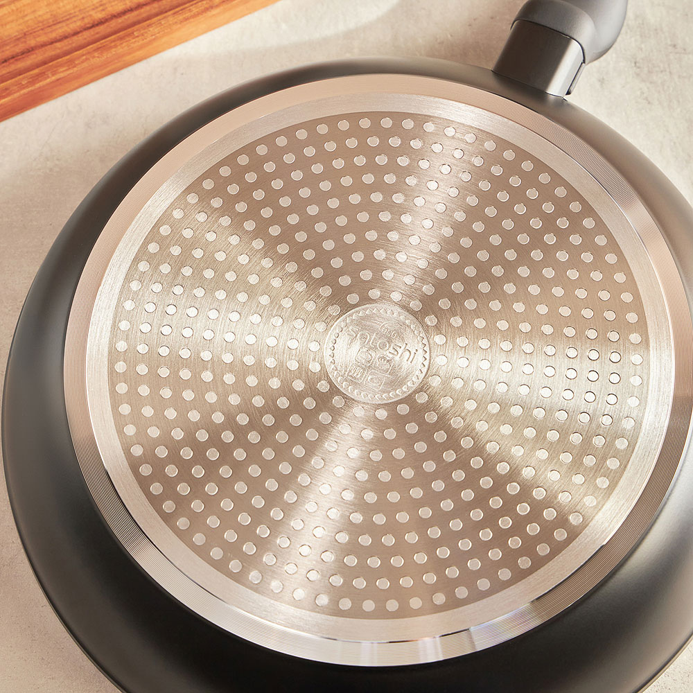 SATOSHI Стоун Сковорода литая d28см, антипригарное покрытие Мрамор, индукция, арт.№ 846-443