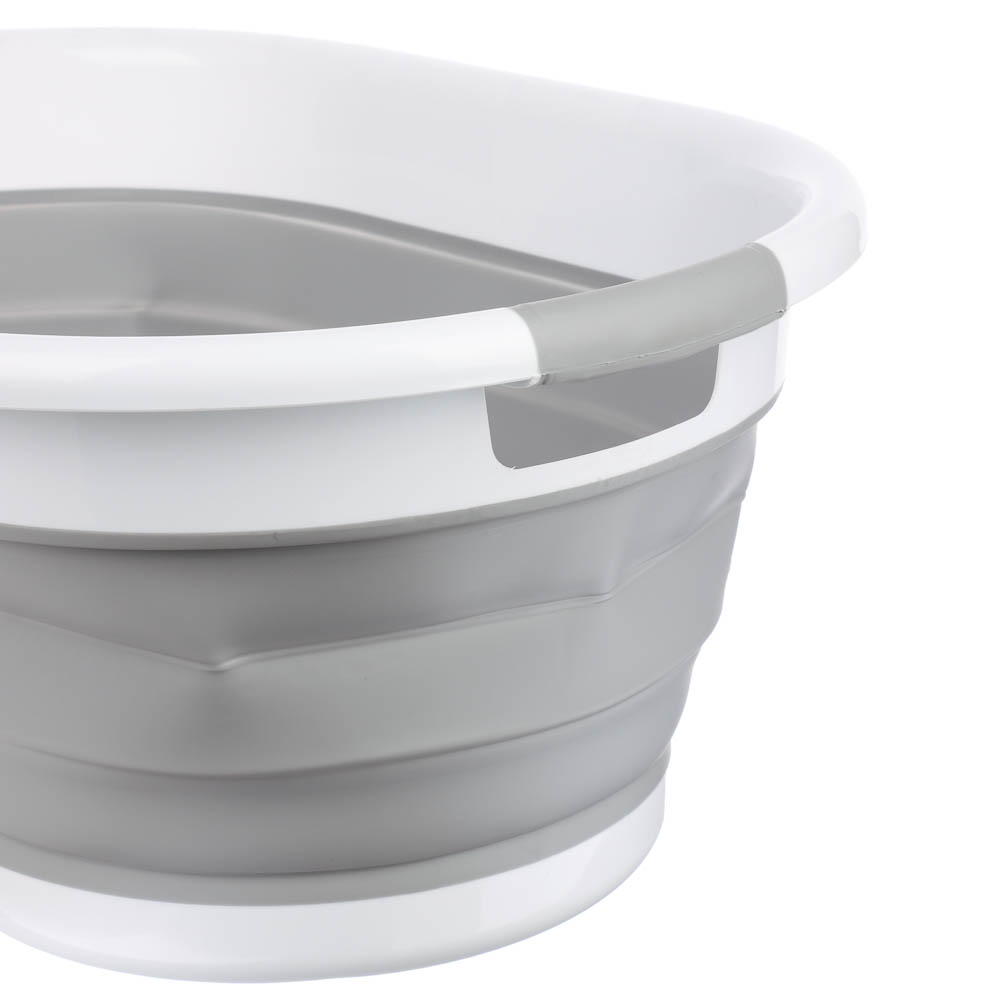 Таз для уборки, складной, 10 л, полипропилен, термопластичная резина, арт.№ 407-101