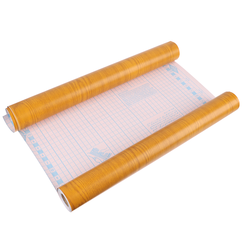 VETTA Пленка самоклеящаяся, 45см х 8м, ПВХ, "Дерево", 4 дизайна, арт.№ 416-098